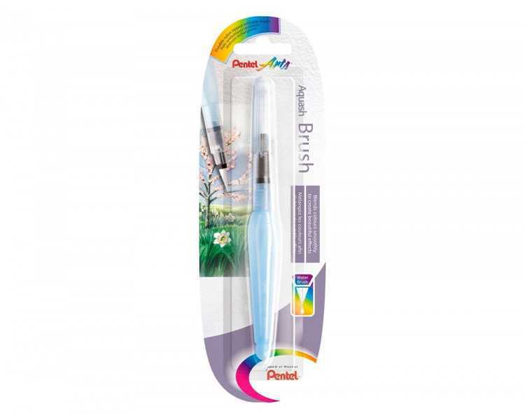 Pincel pentel xfrh-m rellenable agua redondo punta mediana