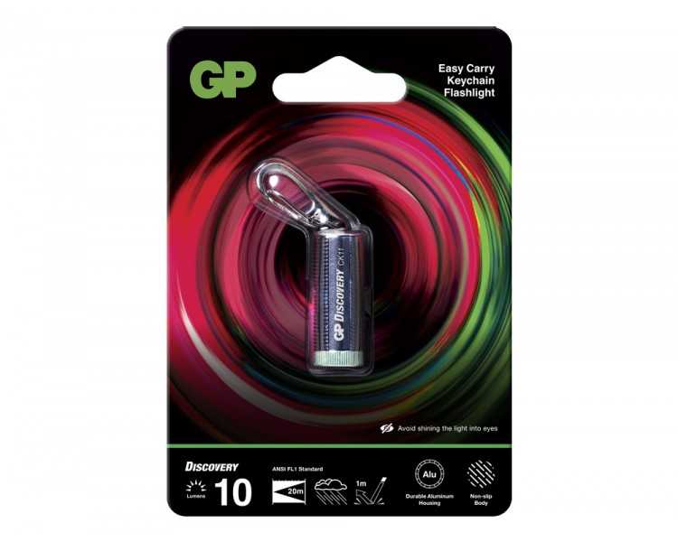Linterna gp led 10 lumenes llavero longitud 129 mm