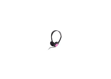 Auriculares maxell infantil diadema jack 3,5 mm longitud cabel 1,2 mt color rosa