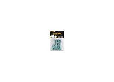 Globo 100% latex biodegradable verde esmeralda blister de 6 unidades