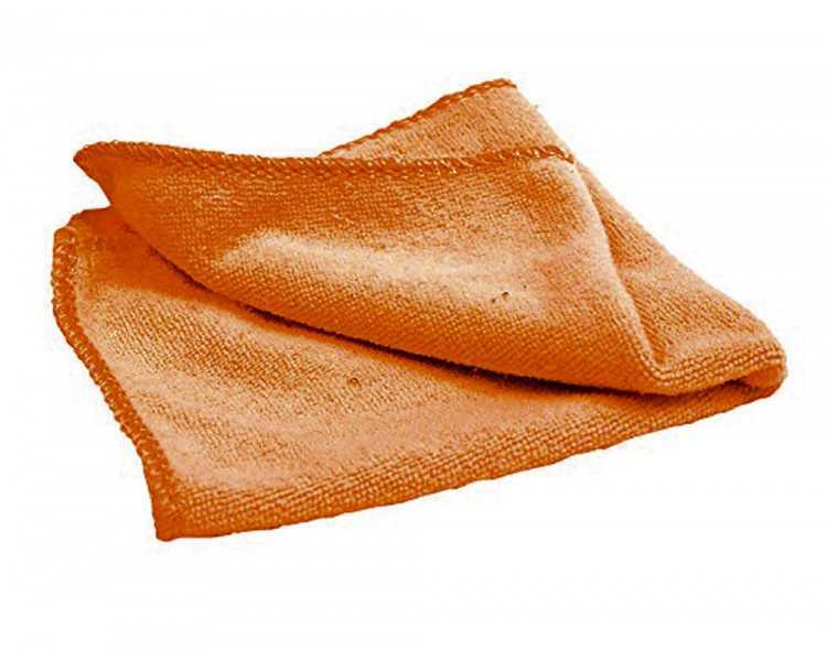 Paño de limpieza nobo microfibra para limpieza de pizarras blancas color naranja