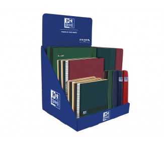 Expositor de sobremesa cuadernos espiral oxford & you 30 unidades surtidas