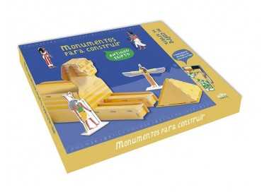 Juego didactico auzou monumentos para construir antiguo egipto