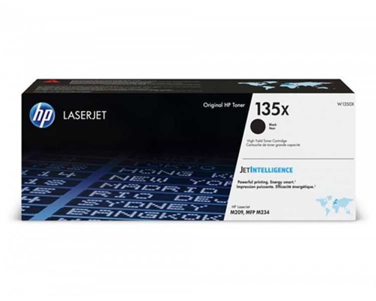 Toner hp 135x laserjet m209 / mfp m234 negro 2400 paginas
