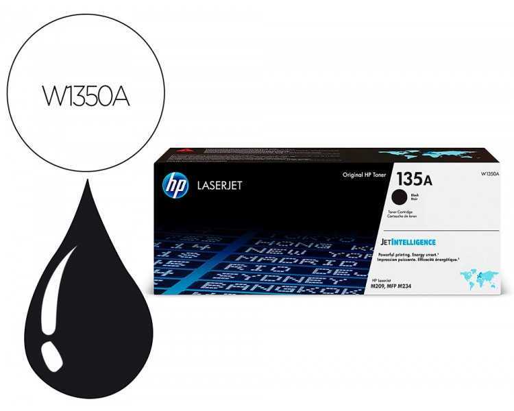 Toner hp 135a laserjet m209 / mfp m234 negro 1100 paginas