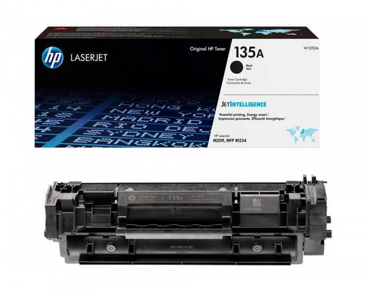 Toner hp 135a laserjet m209 / mfp m234 negro 1100 paginas