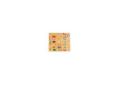 Puzle andreutoys domino animales madera 28 piezas
