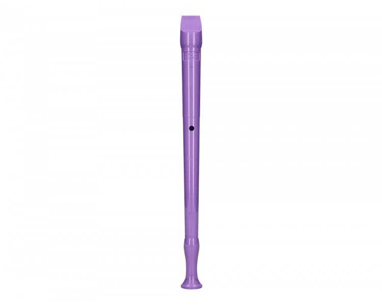 Flauta hohner 9508 color lavanda funda verde y transparente