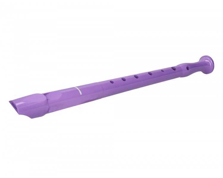 Flauta hohner 9508 color lavanda funda verde y transparente