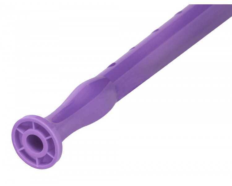 Flauta hohner 9508 color lavanda funda verde y transparente
