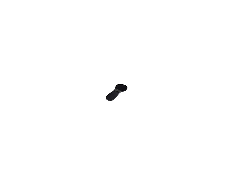 Reposabrazos ergonomico q-connect con alfombrilla de raton y apoyo de muñeca color negro 220x140x480 mm