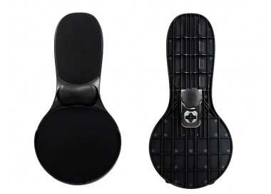 Reposabrazos ergonomico q-connect con alfombrilla de raton y apoyo de muñeca color negro 220x140x480 mm Reposabrazos ergonomico q-connect con alfombrilla de raton y apoyo de muñeca color negro 220x140x480 mm