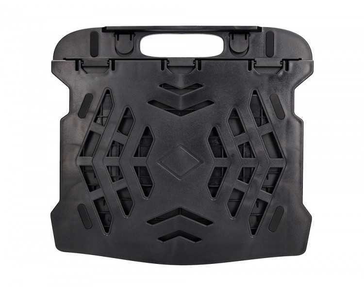 Soporte q-connect para portatil hasta 17/' ajustable 7 angulos diferentes color negro 260x280x60 mm