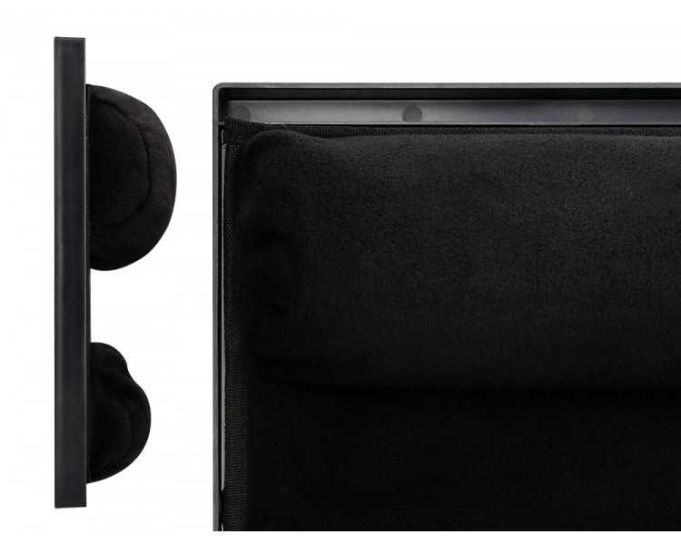 Soporte q-connect ancho para portatil movil raton hasta 17/' ajustable 7 angulos diferentes color negro