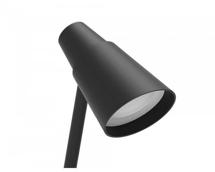 Lampara de oficina q-connect sobremesa abs tactil 6w 32 led 330lm color negro