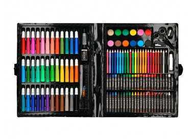 Estuche de pintura liderpapel plastico 150 piezas 36x31x4 cm