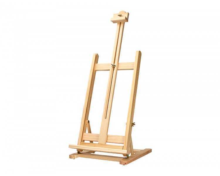 Caballete pintor liderpapel sobremesa madera fsc 80x27,5x30 cm