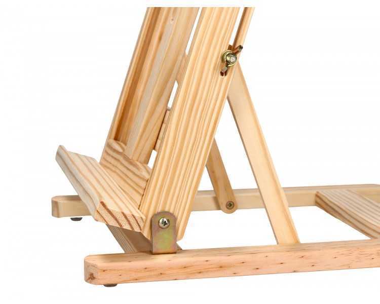 Caballete pintor liderpapel sobremesa madera fsc 80x27,5x30 cm