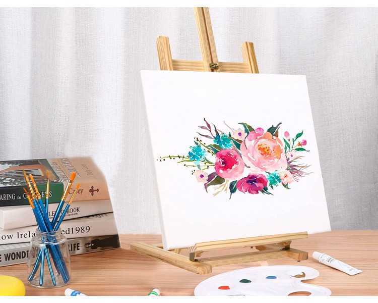 Caballete pintor liderpapel sobremesa madera fsc 80x27,5x30 cm