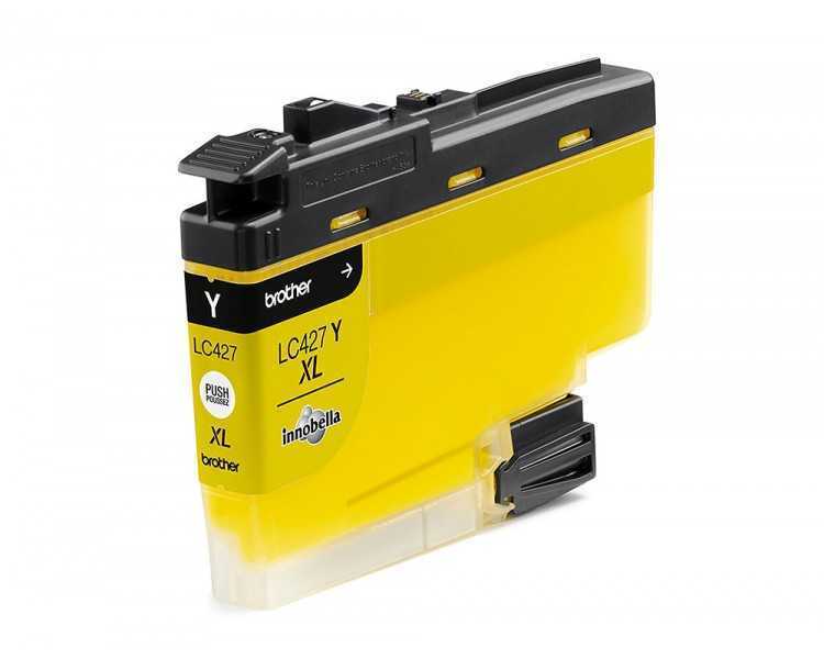 Ink-jet brother lc427xly mfcj5955dw / 6955dw alta capacidad amarillo 5000 paginas