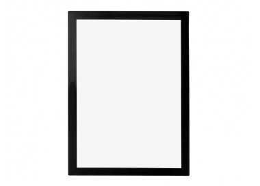 Marco porta anuncios liderpapel magnetico din a4 dorso adhesivo removible color negro
