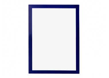 Marco porta anuncios liderpapel magnetico din a4 dorso adhesivo removible color azul