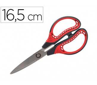 Tijera liderpapel titanio hoja curva 16,5 cm falicilidad corte y durabilidad incluye funda