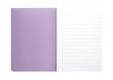 Libreta liderpapel 360 tapa de plastico a5 48 hojas 90g/m2 horizontal con doble margen colores pastel Libreta liderpapel 360 tapa de plastico a5 48 hojas 90g/m2 horizontal con doble margen colores pastel