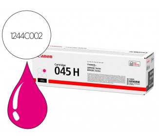 Toner canon 045 h i-sensys lbp611 / lbp613 magenta 2200 paginas