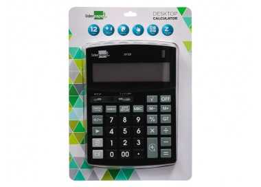 Calculadora liderpapel sobremesa xf29 12 digitos solar y pilas color negro 190x140x30 mm Calculadora liderpapel sobremesa xf29 12 digitos solar y pilas color negro 190x140x30 mm