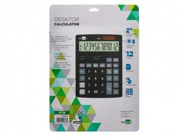 Calculadora liderpapel sobremesa xf29 12 digitos solar y pilas color negro 190x140x30 mm Calculadora liderpapel sobremesa xf29 12 digitos solar y pilas color negro 190x140x30 mm