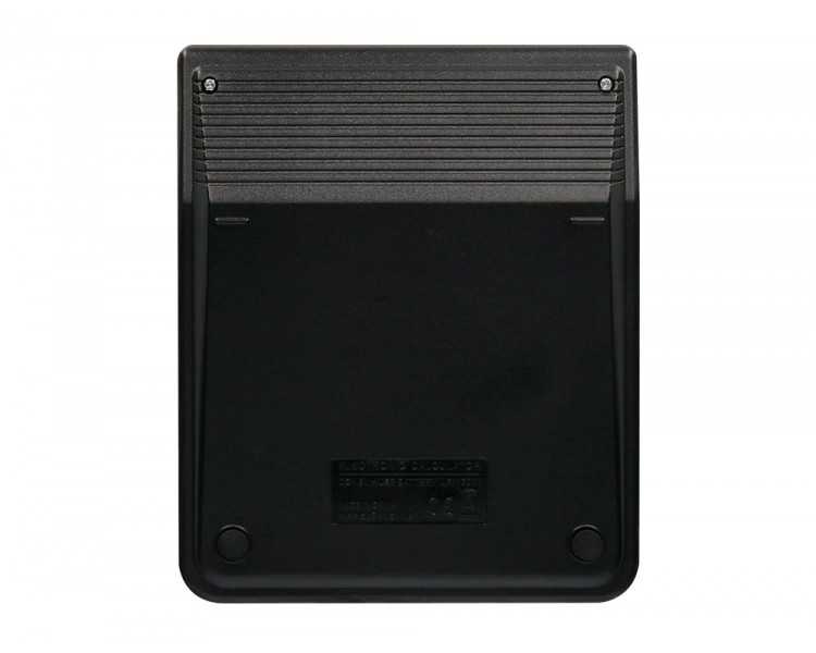Calculadora liderpapel sobremesa xf26 12 digitos solar y pilas 127x105x24 mm color negro