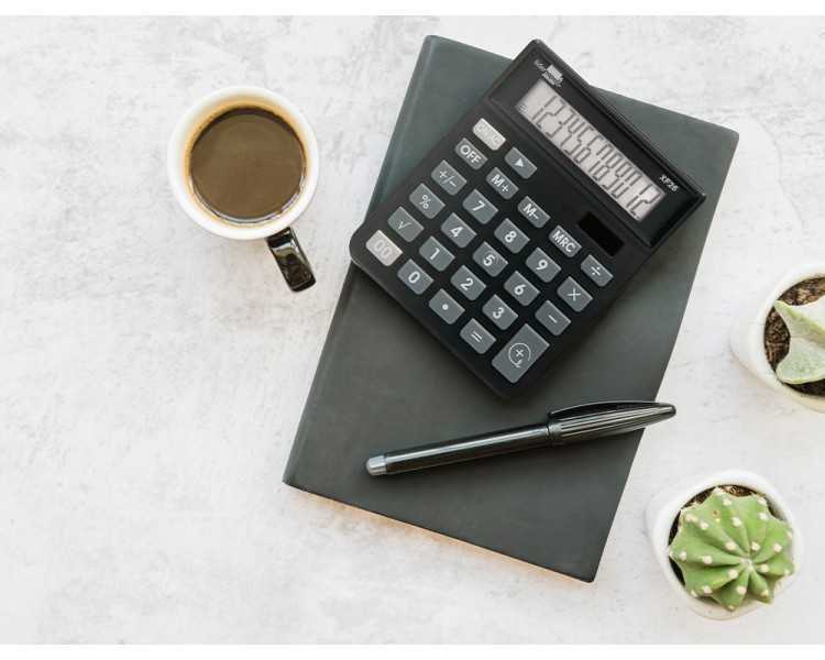 Calculadora liderpapel sobremesa xf26 12 digitos solar y pilas 127x105x24 mm color negro
