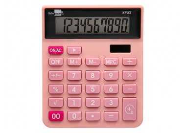 Calculadora liderpapel sobremesa xf23 10 digitos solar y pilas color rosa 127x105x24 mm Calculadora liderpapel sobremesa xf23 10 digitos solar y pilas color rosa 127x105x24 mm