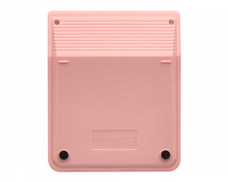 Calculadora liderpapel sobremesa xf23 10 digitos solar y pilas color rosa 127x105x24 mm