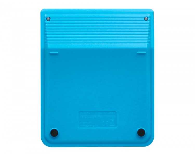 Calculadora liderpapel sobremesa xf21 10 digitos solar y pilas color azul 127x105x24 mm