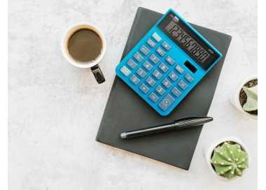 Calculadora liderpapel sobremesa xf21 10 digitos solar y pilas color azul 127x105x24 mm Calculadora liderpapel sobremesa xf21 10 digitos solar y pilas color azul 127x105x24 mm
