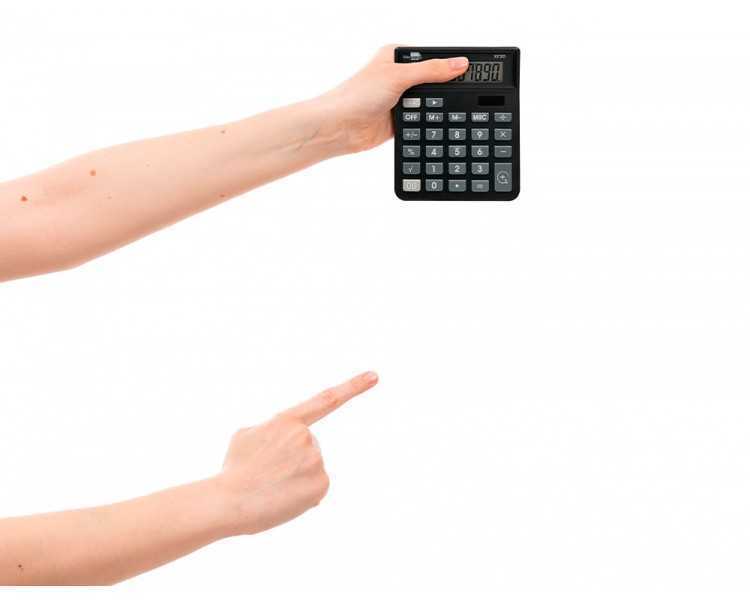 Calculadora liderpapel sobremesa xf20 10 digitos solar y pilas color negro 127x105x24 mm
