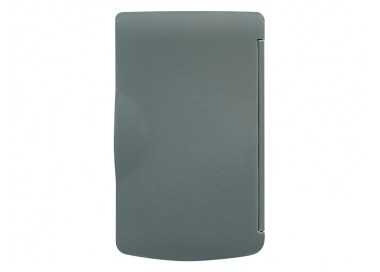 Calculadora liderpapel bolsillo xf15 10 digitos con tapa solar y pilas color gris 123x75x12 mm