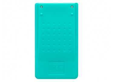 Calculadora liderpapel bolsillo xf13 8 digitos solar y pilas color verde 115x65x8 mm