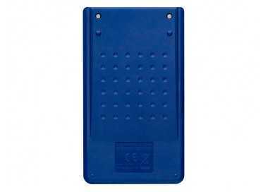 Calculadora liderpapel bolsillo xf09 8 digitos solar y pilas color azul 115x65x8 mm