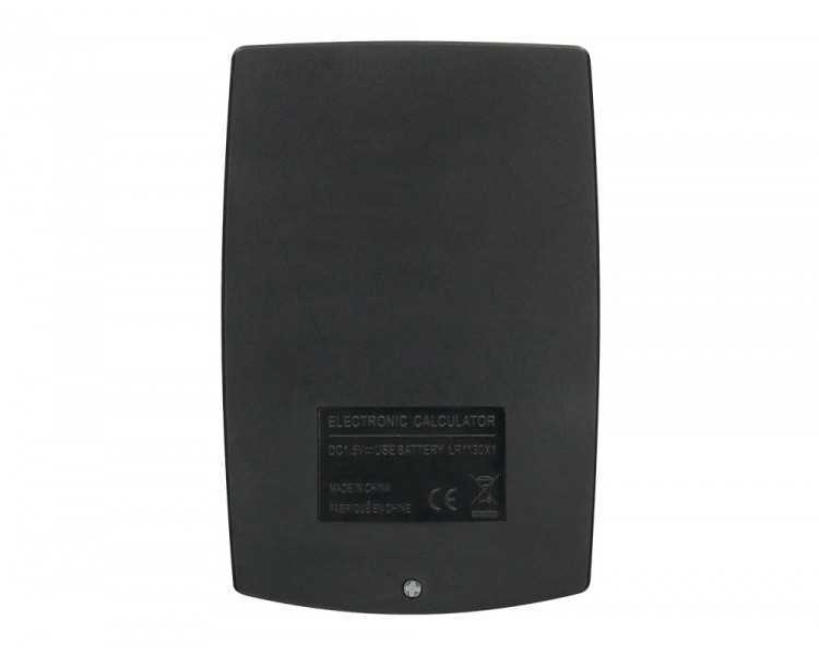 Calculadora liderpapel bolsillo xf01 8 digitos pilas color negro 99x64x9 mm