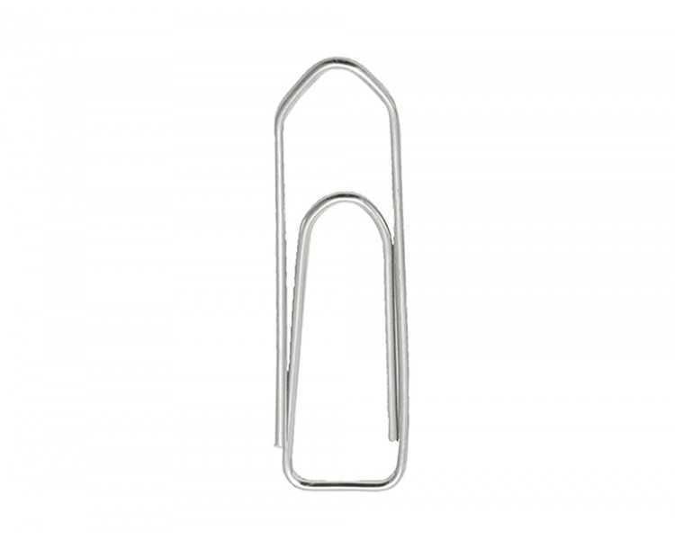 Clips niquelados q-connect n 1 picos 20 mm punta caja de 100 unidades