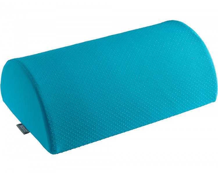 Reposapies de escritorio leitz active ergo cosy color azul