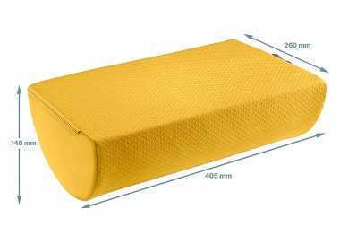 Reposapies de escritorio leitz active ergo cosy color amarillo 260x140x405 mm Reposapies de escritorio leitz active ergo cosy color amarillo 260x140x405 mm