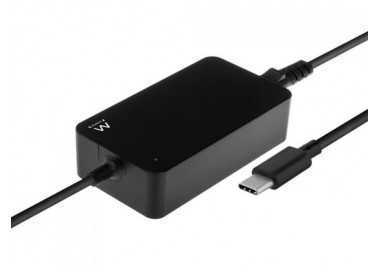 Cargador ewent para portatil usb type-c 100-240v 45w