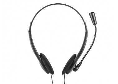 Auricular trust primo chat headset para pc y laptop longitud cable 1,8 m con microfono conexion jack 3.5