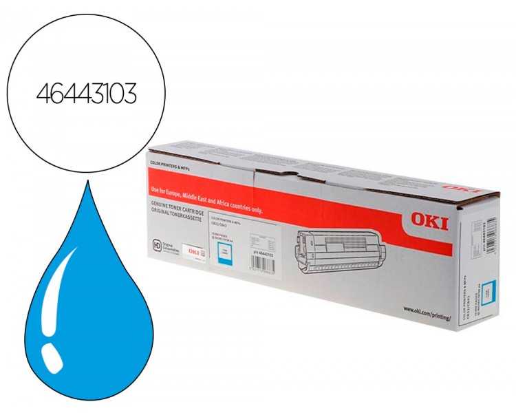 Toner oki laser 46443103 c833 / c843 cian 10000 paginas