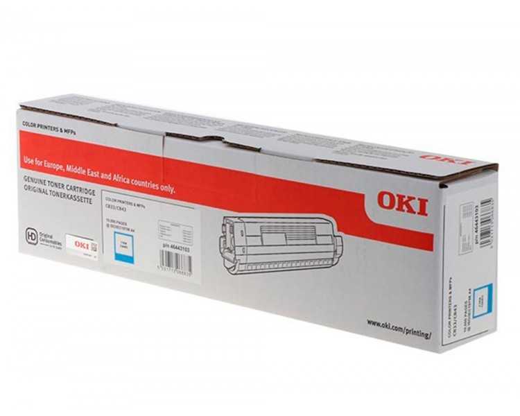 Toner oki laser 46443103 c833 / c843 cian 10000 paginas