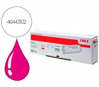 Toner oki laser 46443102 c833 / c843 magenta 10000 paginas
